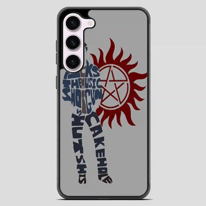 Supernatural Cakehole Rainbow Samsung Galaxy S23 Case