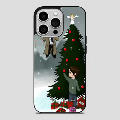 Supernatural Christmas iPhone 14 Pro Case