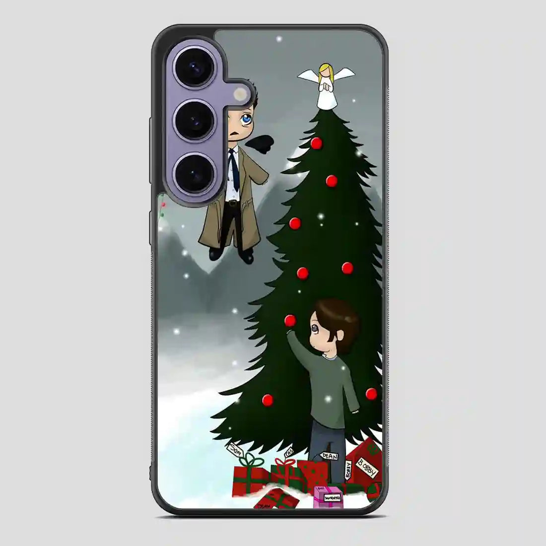 Supernatural Christmas Samsung Galaxy S24 Case