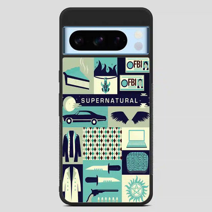 Supernatural Collage Quote Google Pixel 8 Pro Case