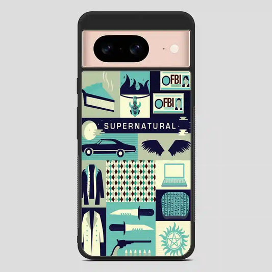 Supernatural Collage Quote Google Pixel 8 Case