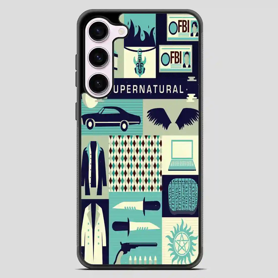 Supernatural Collage Quote Samsung Galaxy S23 Case