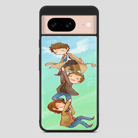 Supernatural Funny Art Google Pixel 8 Case