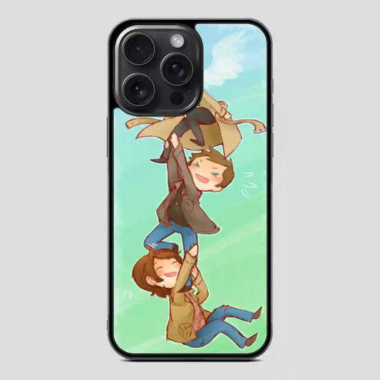 Supernatural Funny Art iPhone 15 Pro Case