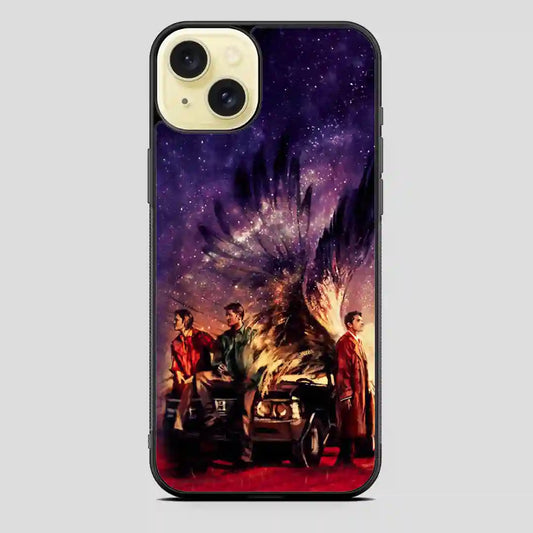 Supernatural Painting Art iPhone 15 Plus Case