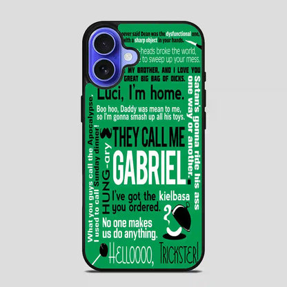 Supernatural Popular iPhone 16 Case