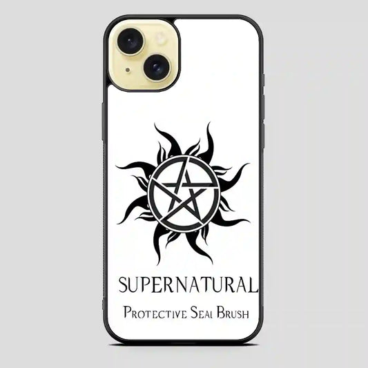 Supernatural Protective Seal iPhone 15 Plus Case