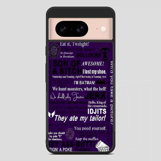 Supernatural Retroaesthetic Google Pixel 8 Case