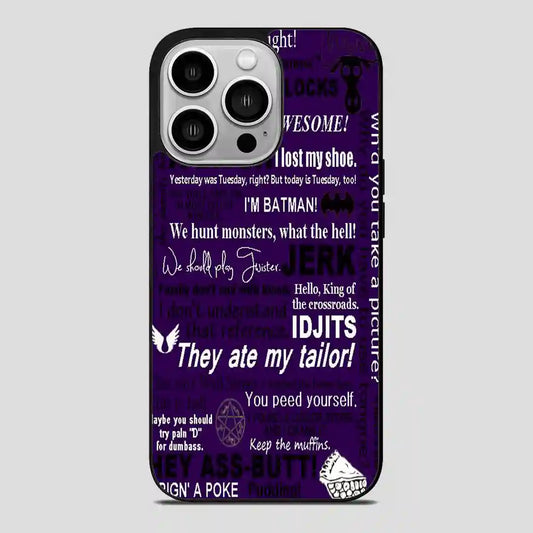 Supernatural Retroaesthetic iPhone 14 Pro Case