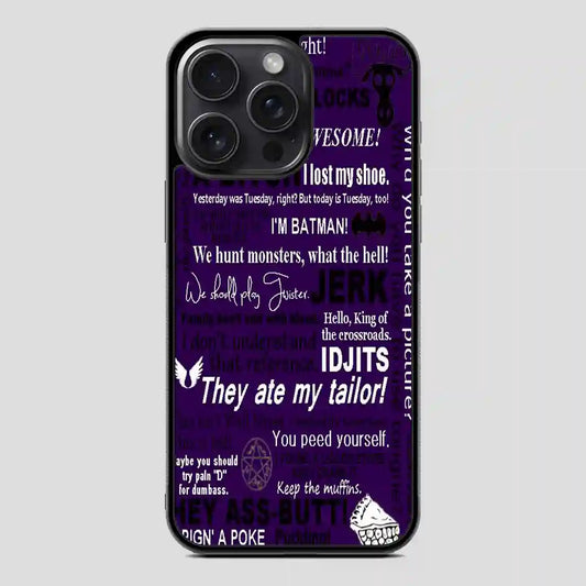 Supernatural Retroaesthetic iPhone 15 Pro Case