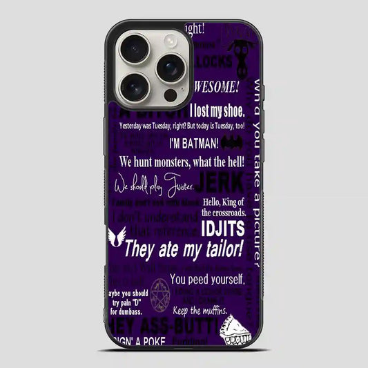 Supernatural Retroaesthetic iPhone 16 Pro Max Case