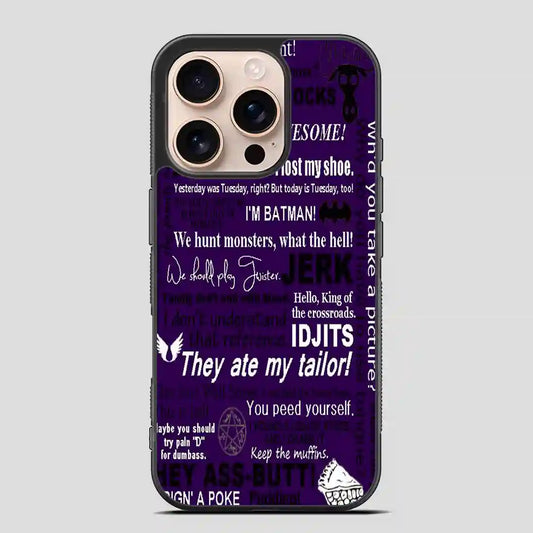 Supernatural Retroaesthetic iPhone 16 Pro Case