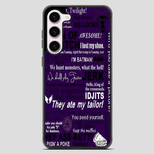 Supernatural Retroaesthetic Samsung Galaxy S23 Case