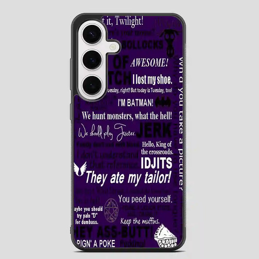 Supernatural Retroaesthetic Samsung Galaxy S24 Plus Case