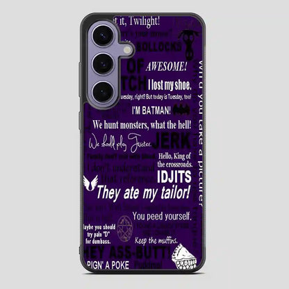 Supernatural Retroaesthetic Samsung Galaxy S24 Case