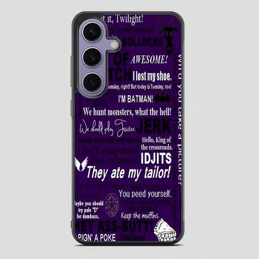 Supernatural Retroaesthetic Samsung Galaxy S24 Case