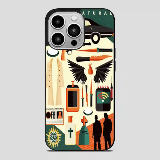 Supernatural Retrostreet iPhone 14 Pro Case