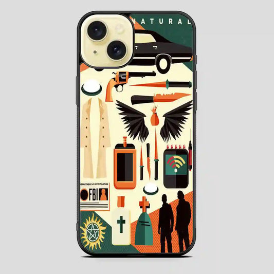 Supernatural Retrostreet iPhone 15 Plus Case