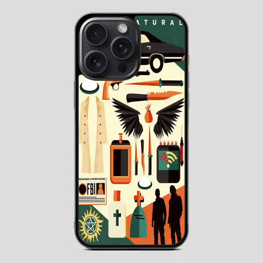 Supernatural Retrostreet iPhone 15 Pro Case