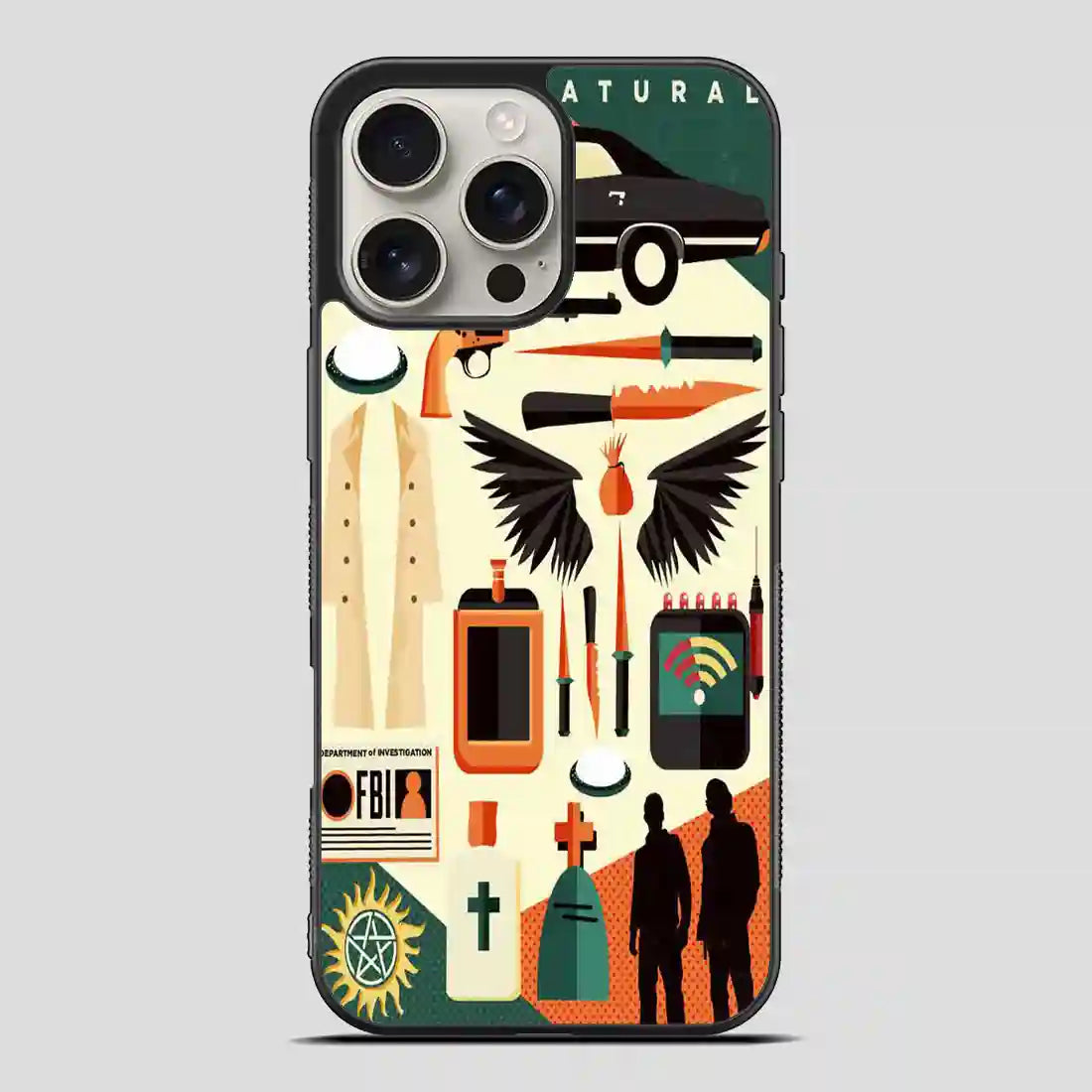 Supernatural Retrostreet iPhone 16 Pro Max Case