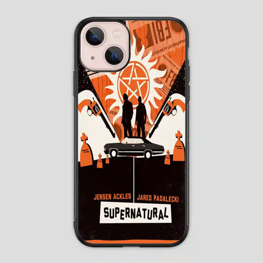 Supernatural Retrowallpaper iPhone 13 Mini Case