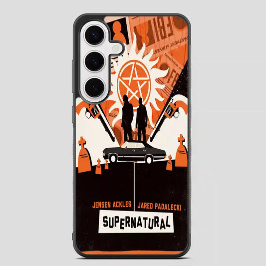 Supernatural Retrowallpaper Samsung Galaxy S24 Plus Case