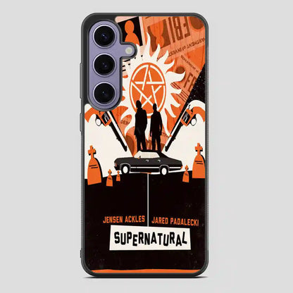 Supernatural Retrowallpaper Samsung Galaxy S24 Case