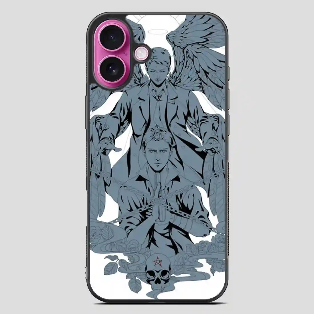 Supernatural Skull iPhone 16 Plus Case