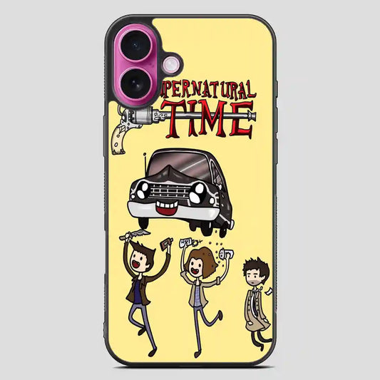 Supernatural Time Quote iPhone 16 Plus Case