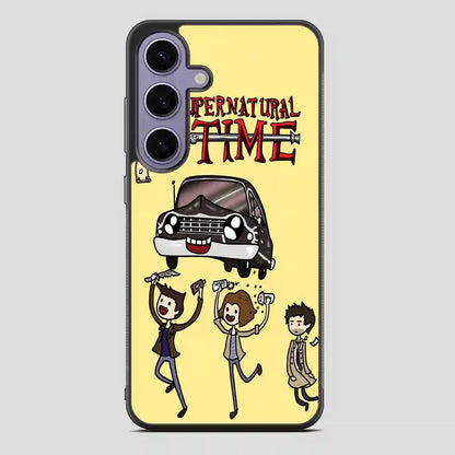 Supernatural Time Quote Samsung Galaxy S24 Case