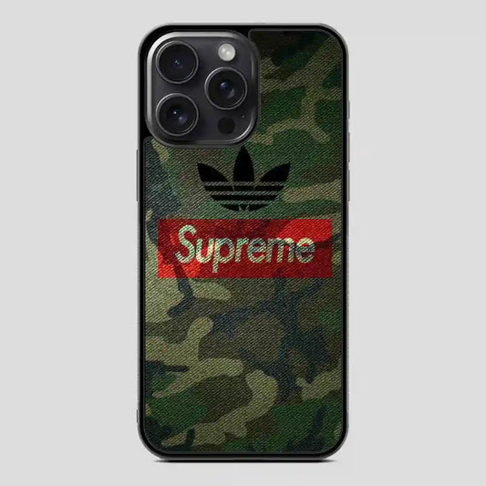 Supreme Adidas iPhone 15 Pro Case