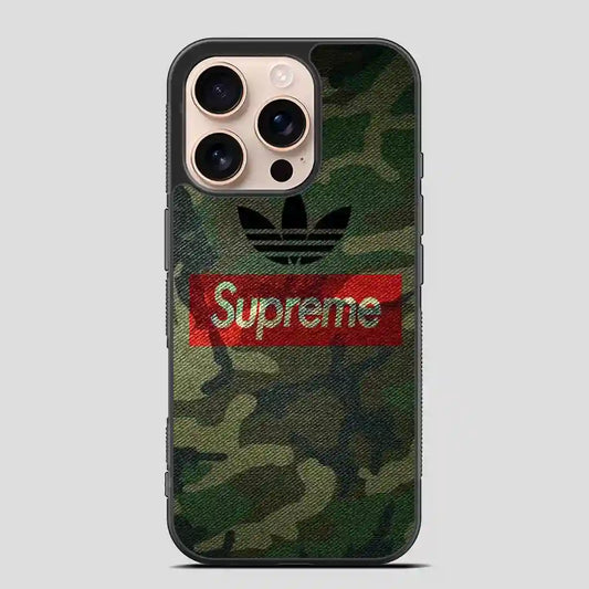 Supreme Adidas iPhone 16 Pro Case