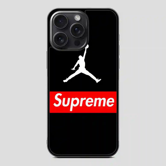 Supreme Air Jordan iPhone 15 Pro Case