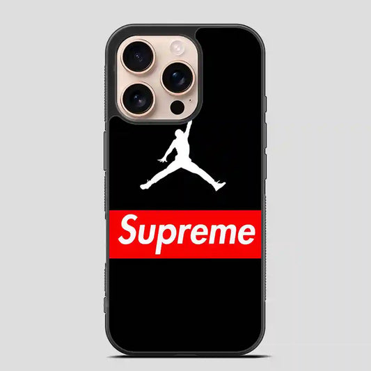 Supreme Air Jordan iPhone 16 Pro Case