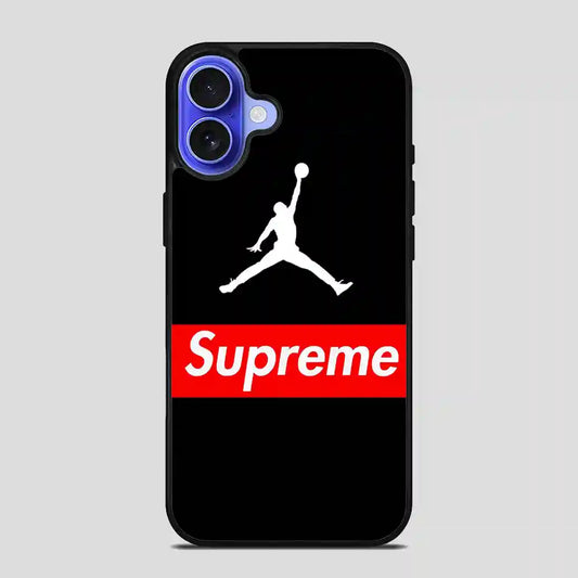 Supreme Air Jordan iPhone 16 Case