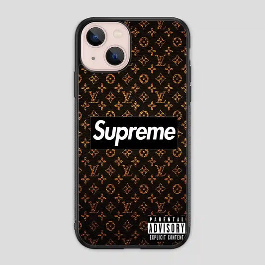 Supreme And Lv iPhone 13 Mini Case