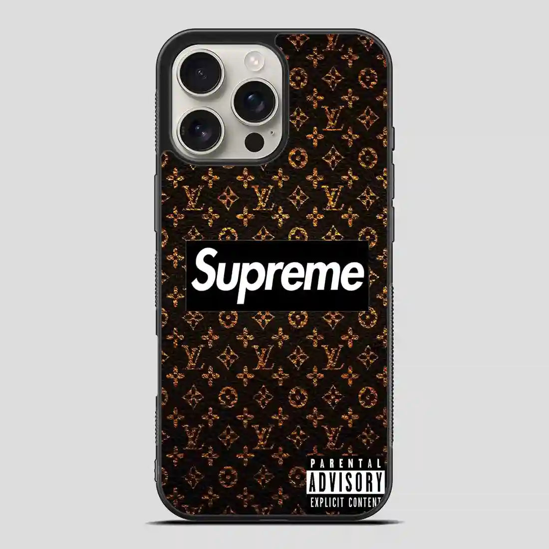 Supreme And Lv iPhone 16 Pro Max Case