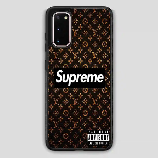 Supreme And Lv Samsung Galaxy S20 Case