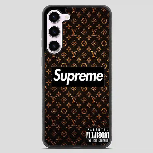 Supreme And Lv Samsung Galaxy S23 Case