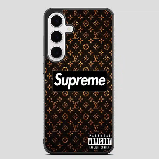 Supreme And Lv Samsung Galaxy S24 Plus Case