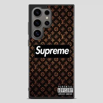 Supreme And Lv Samsung Galaxy S24 Ultra Case