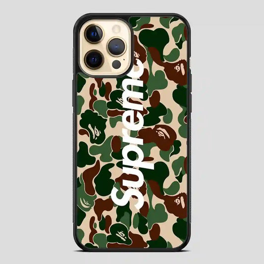 Supreme Army iPhone 12 Pro Case