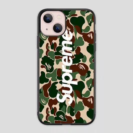 Supreme Army iPhone 13 Mini Case