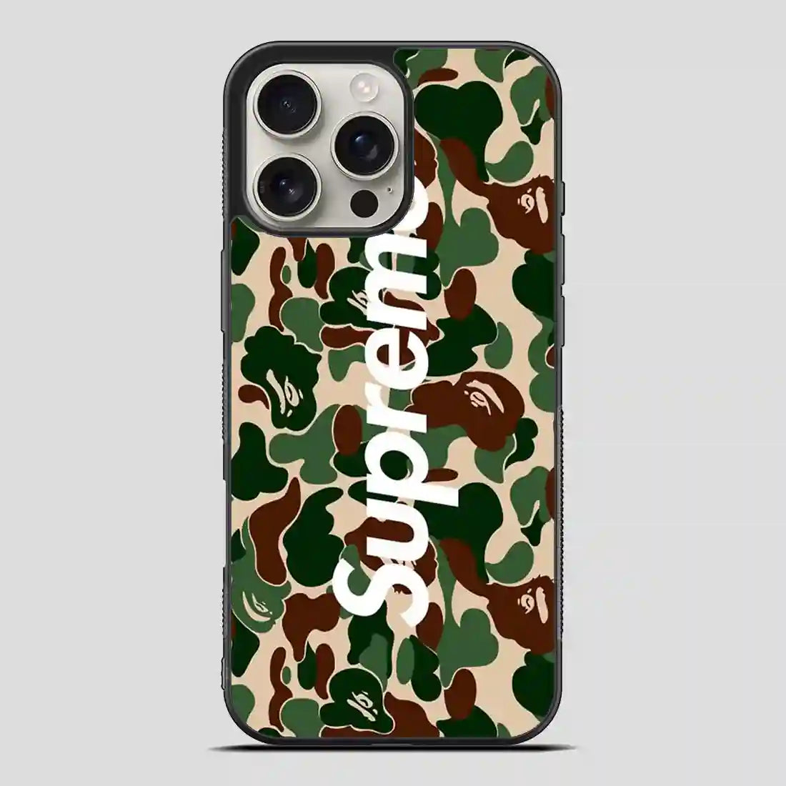 Supreme Army iPhone 16 Pro Max Case