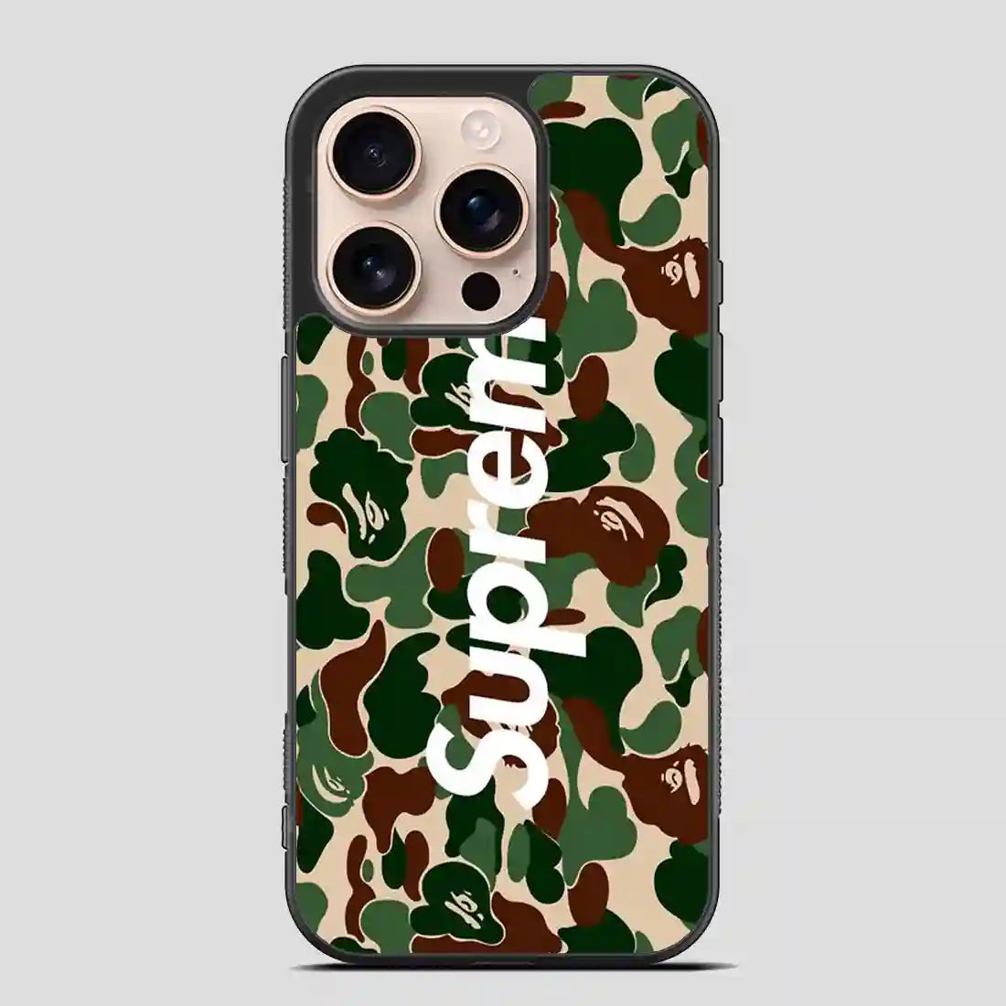 Supreme Army iPhone 16 Pro Case