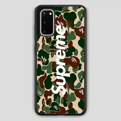 Supreme Army Samsung Galaxy S20 Case