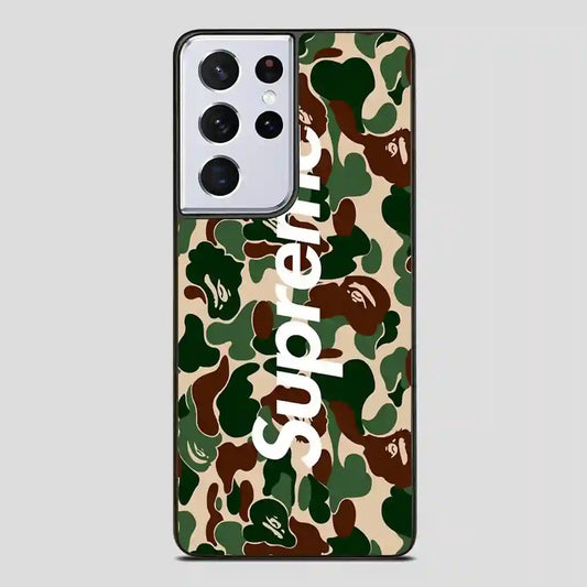 Supreme Army Samsung Galaxy S21 Ultra Case