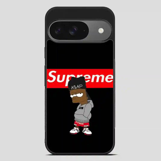 Supreme Bart Simpson Asap Rocky Google Pixel 9 Case