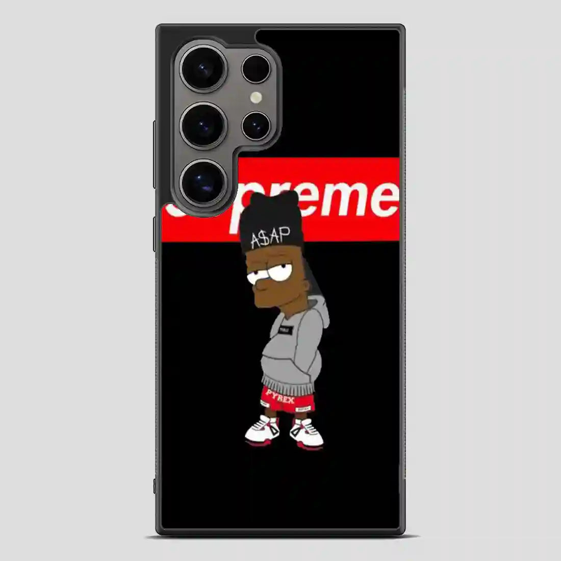 Supreme Bart Simpson Asap Rocky Samsung Galaxy S24 Ultra Case