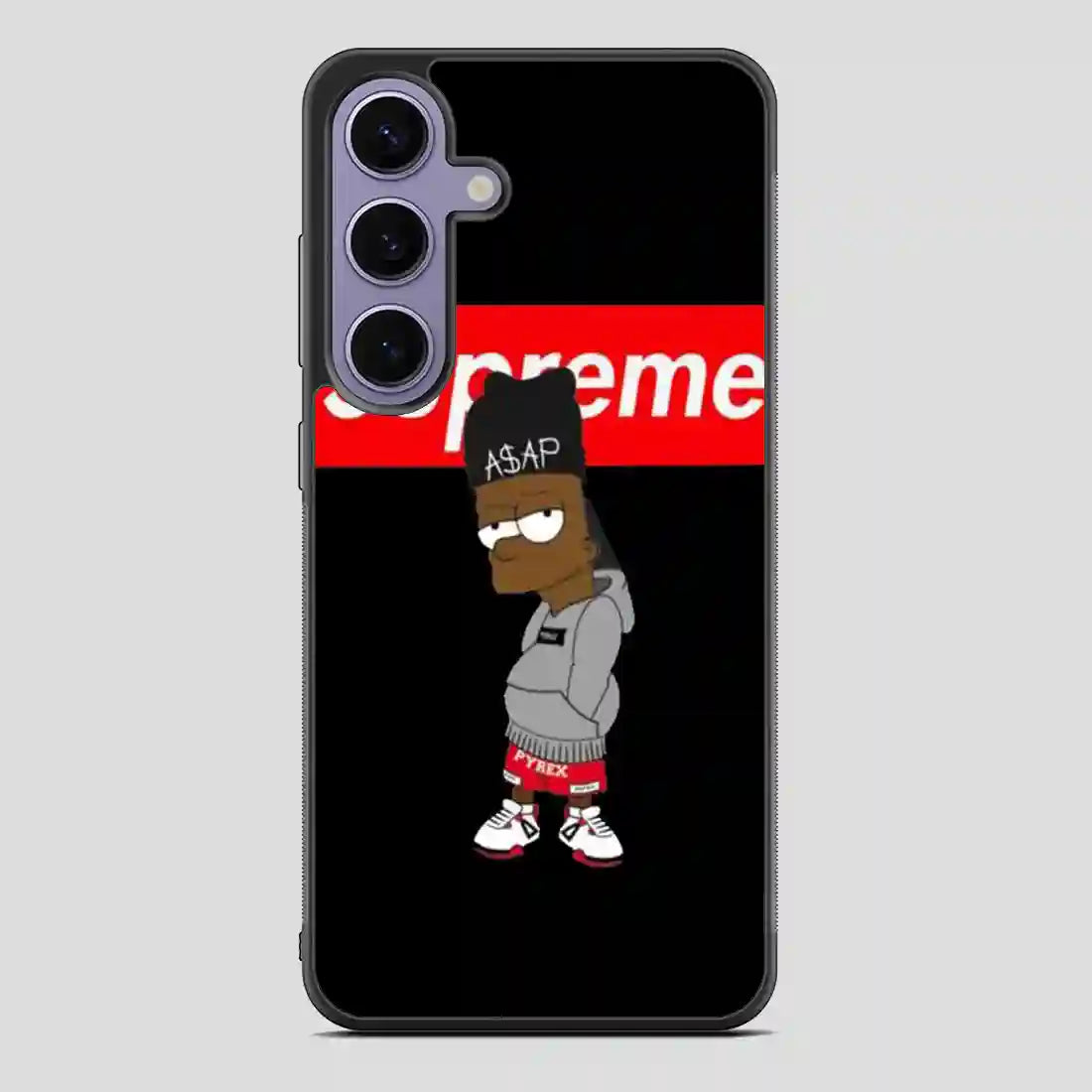 Supreme Bart Simpson Asap Rocky Samsung Galaxy S24 Case